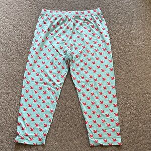 Wawa Pajama Pants Blue and Red